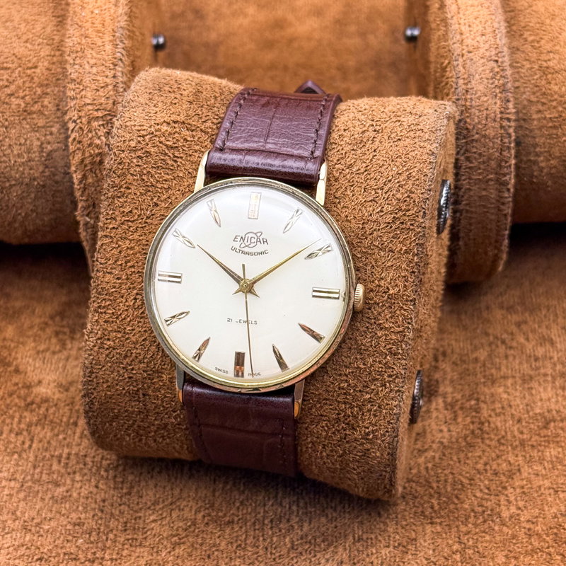 Enicar Enicar - Ultrasonic - No reserve price - 100/149 PS - Men - 1950-1959 vintage watch - image 11