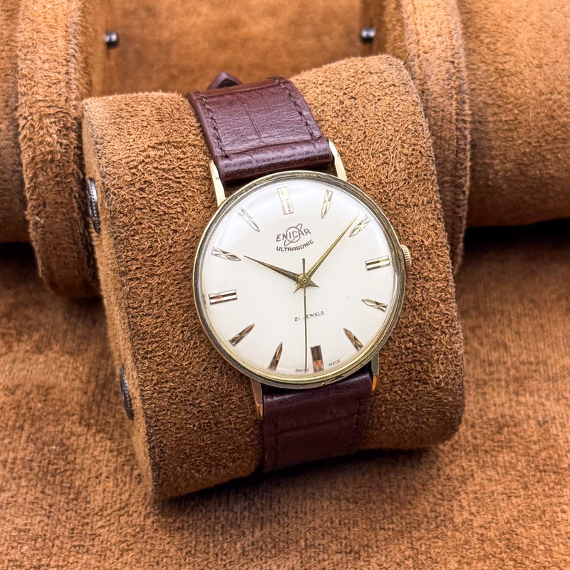 Enicar Enicar - Ultrasonic - No reserve price - 100/149 PS - Men - 1950-1959 vintage watch - image 12