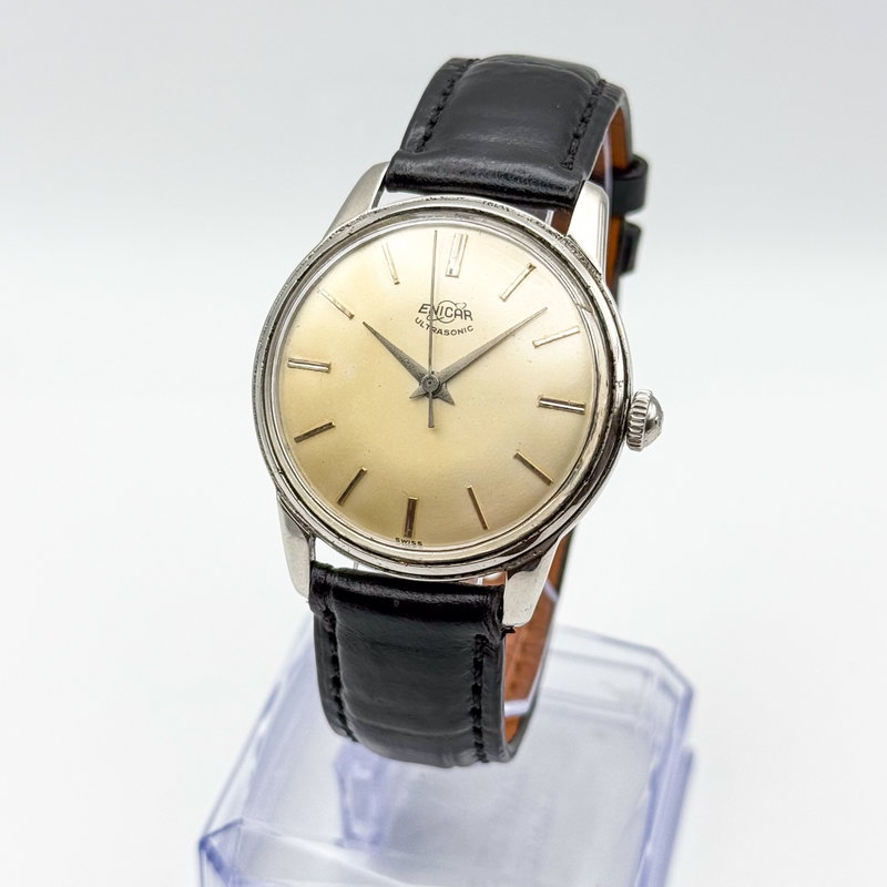 Enicar Enicar - Ultrasonic - No reserve price - 100/96 B&ES - Men - 1950-1959 vintage watch - image 1