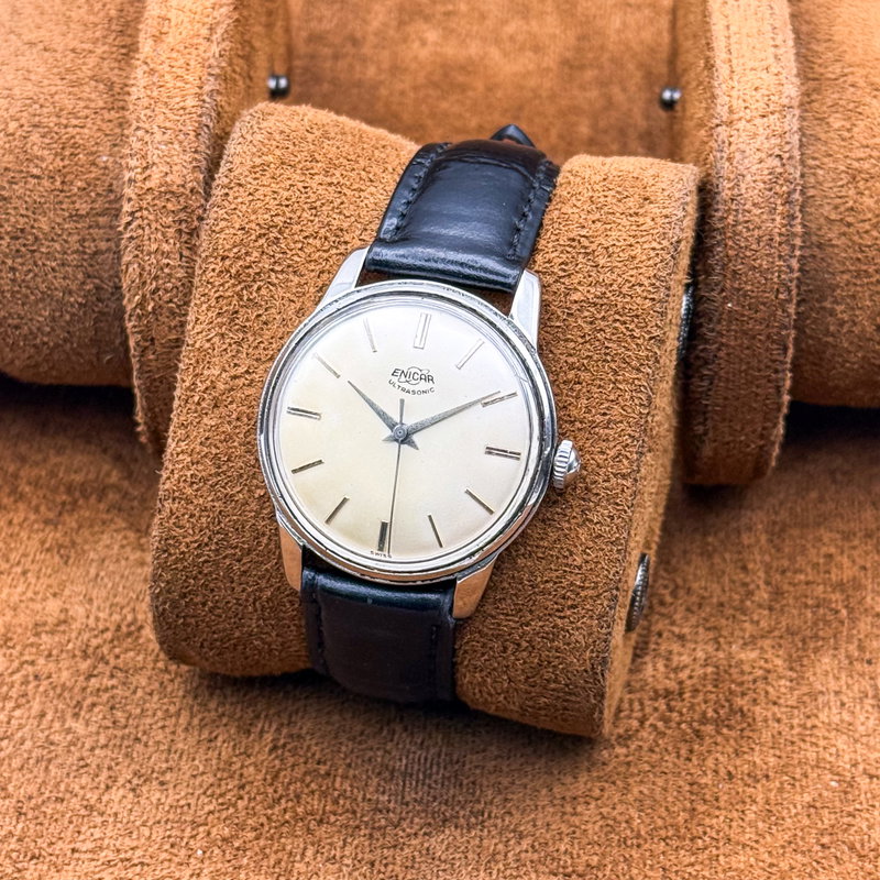 Enicar Enicar - Ultrasonic - No reserve price - 100/96 B&ES - Men - 1950-1959 vintage watch - image 11