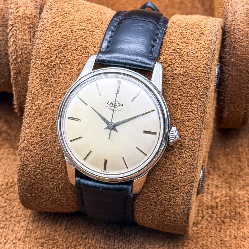 Enicar Enicar - Ultrasonic - No reserve price - 100/96 B&ES - Men - 1950-1959 vintage watch - image 16