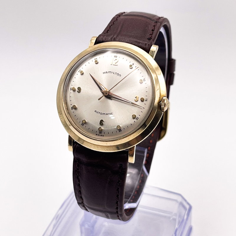 Hamilton Hamilton - 10k GOLD-FILLED "cal. 661 - No reserve price - K456 - Men - 1956 vintage watch - image 1