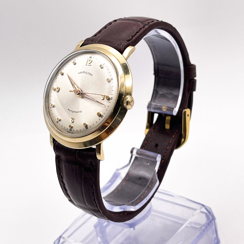 Hamilton Hamilton - 10k GOLD-FILLED "cal. 661 - No reserve price - K456 - Men - 1956 vintage watch - image 2