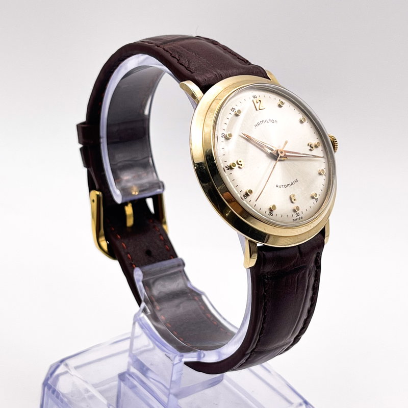 Hamilton Hamilton - 10k GOLD-FILLED "cal. 661 - No reserve price - K456 - Men - 1956 vintage watch - image 4