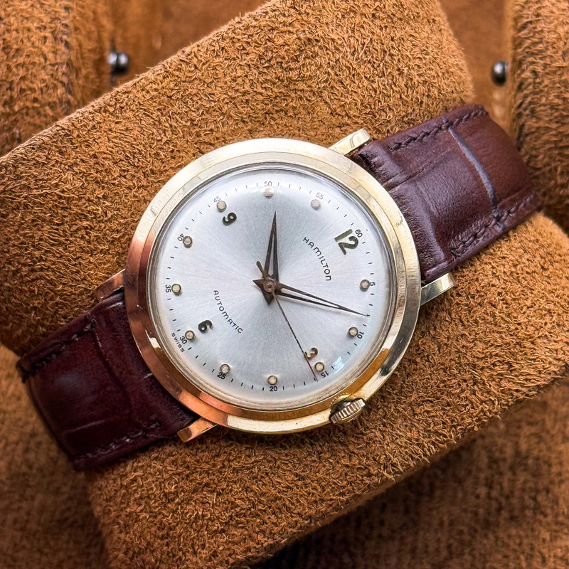 Hamilton Hamilton - 10k GOLD-FILLED "cal. 661 - No reserve price - K456 - Men - 1956 vintage watch - image 10