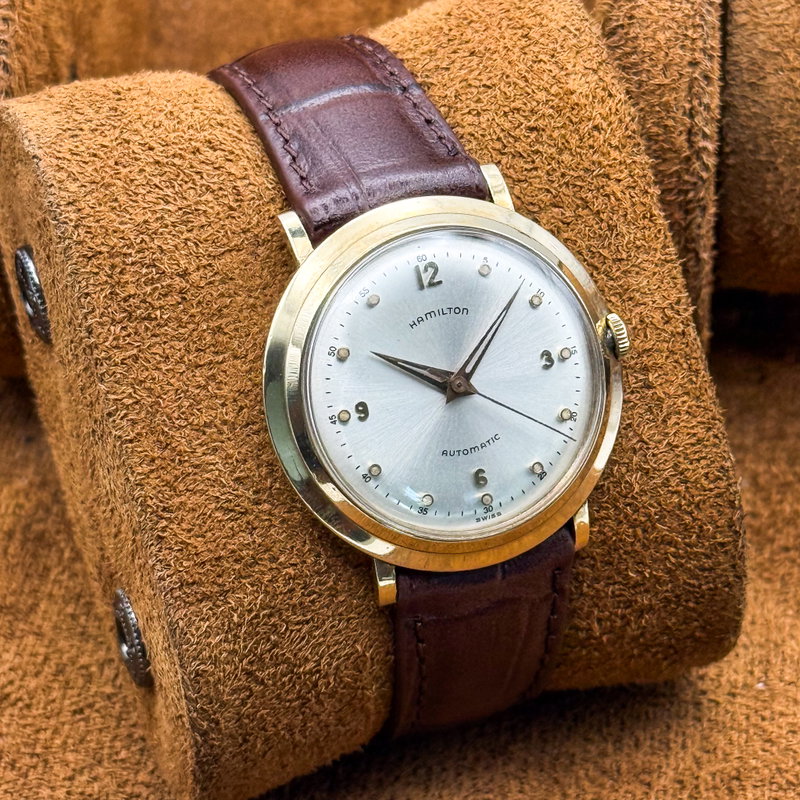Hamilton Hamilton - 10k GOLD-FILLED "cal. 661 - No reserve price - K456 - Men - 1956 vintage watch - image 11