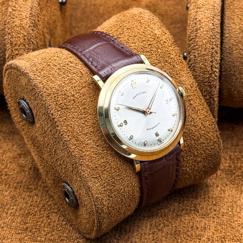 Hamilton Hamilton - 10k GOLD-FILLED "cal. 661 - No reserve price - K456 - Men - 1956 vintage watch - image 14