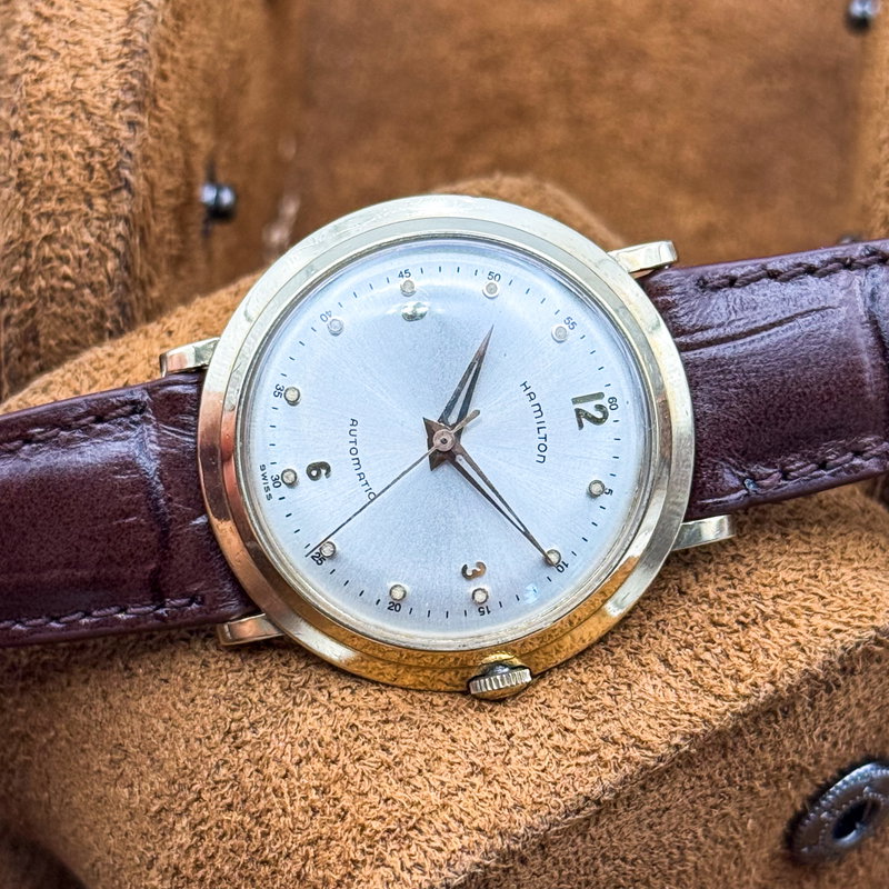 Hamilton Hamilton - 10k GOLD-FILLED "cal. 661 - No reserve price - K456 - Men - 1956 vintage watch - image 21