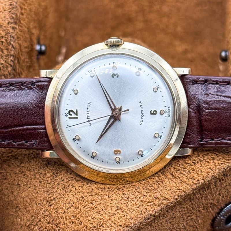 Hamilton Hamilton - 10k GOLD-FILLED "cal. 661 - No reserve price - K456 - Men - 1956 vintage watch - image 22