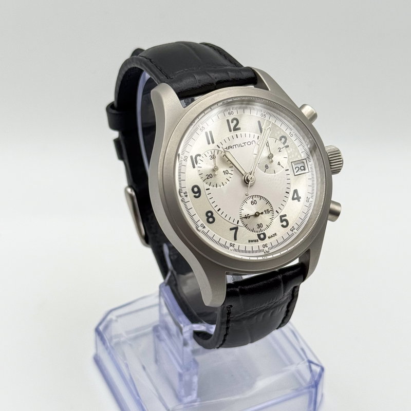 Hamilton Hamilton - Chronograph - Zonder minimumprijs - H685820 - Heren - 2000-2010  vintage watch - image 4