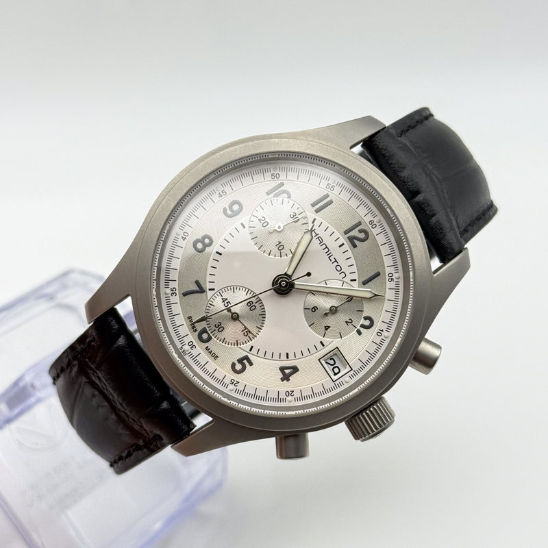 Hamilton Hamilton - Chronograph - Zonder minimumprijs - H685820 - Heren - 2000-2010  vintage watch - image 9