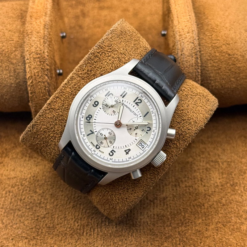 Hamilton Hamilton - Chronograph - Zonder minimumprijs - H685820 - Heren - 2000-2010  vintage watch - image 16