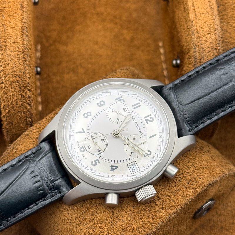 Hamilton Hamilton - Chronograph - Zonder minimumprijs - H685820 - Heren - 2000-2010  vintage watch - image 25