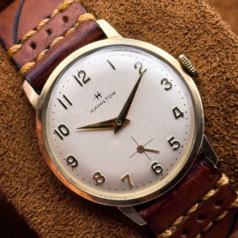 Hamilton Hamilton - "10K RGP" - No Reserve Price - R657380 - Men - 1950-1959 vintage watch - image 29