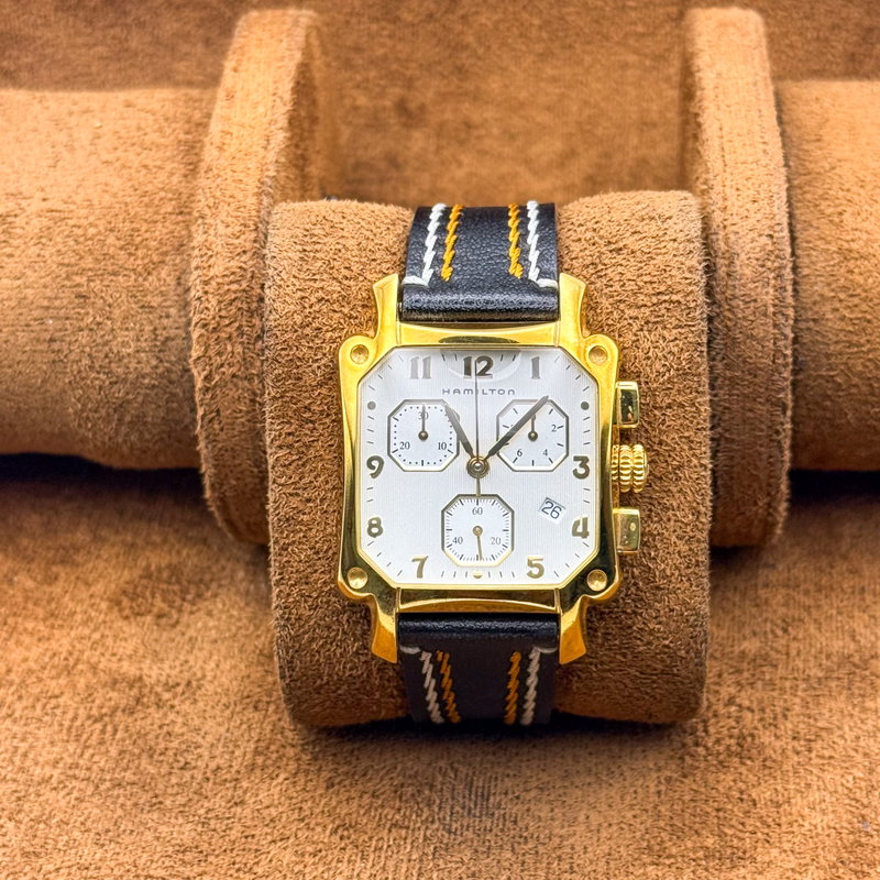 Hamilton Hamilton - Square Chronograph - No reserve price - 6318 - Men - 1990-1999 vintage watch - image 12