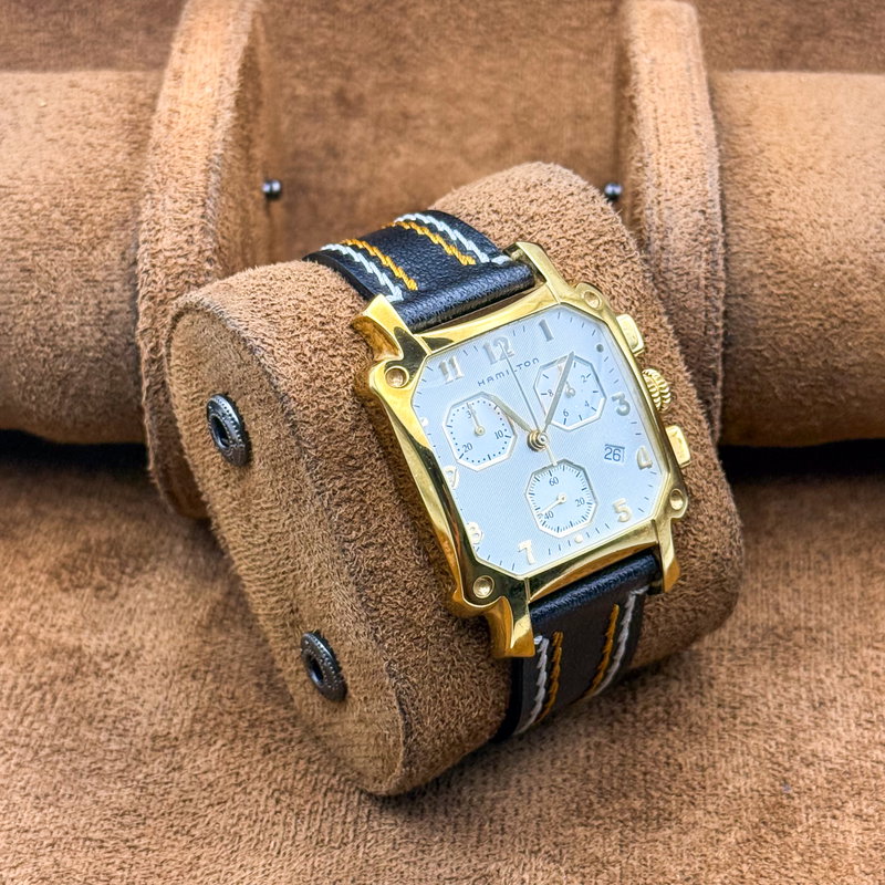 Hamilton Hamilton - Square Chronograph - No reserve price - 6318 - Men - 1990-1999 vintage watch - image 14