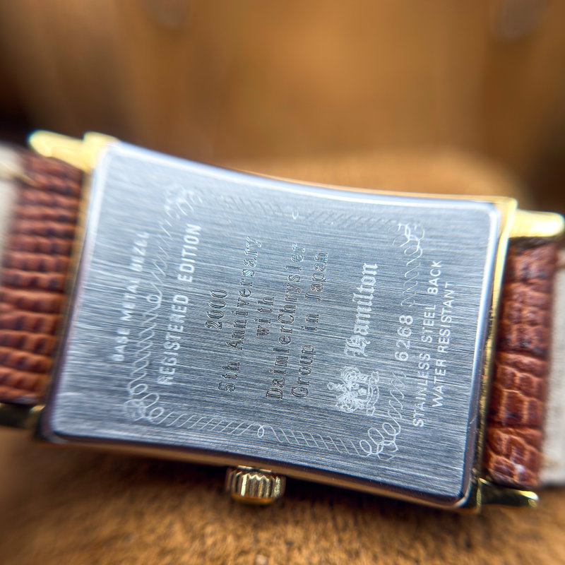 Hamilton Hamilton - Ardmore "Registered Edition" [Art Deco Style] - 6268 - Men - 2000 vintage watch - image 27