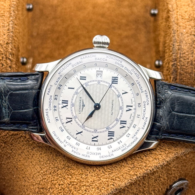 Longines Longines - World Time - L2.624.4 - Men - 2000 vintage watch - image 37