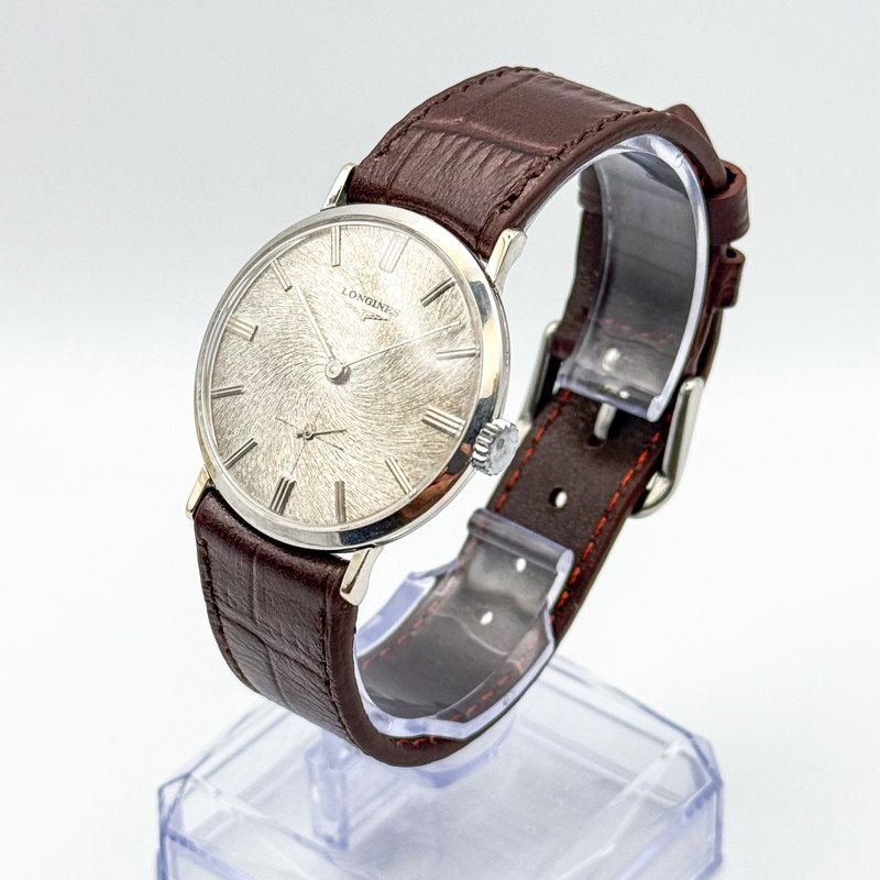 Longines Longines - "10k GOLD-FILLED" [Historic Postwar Engraving] - No reserve price - 520361 - Men - 1958 vintage watch - image 2