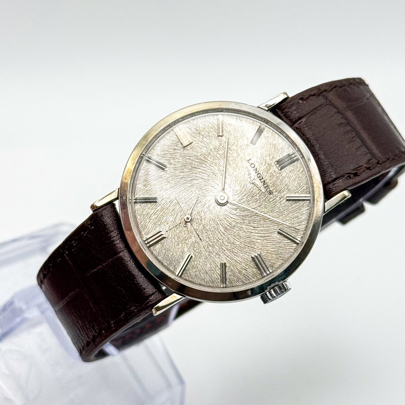 Longines Longines - "10k GOLD-FILLED" [Historic Postwar Engraving] - No reserve price - 520361 - Men - 1958 vintage watch - image 8