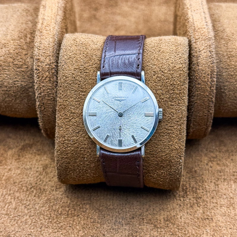 Longines Longines - "10k GOLD-FILLED" [Historic Postwar Engraving] - No reserve price - 520361 - Men - 1958 vintage watch - image 9