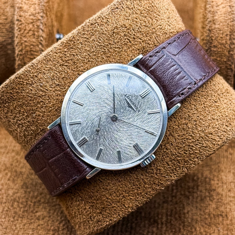 Longines Longines - "10k GOLD-FILLED" [Historic Postwar Engraving] - No reserve price - 520361 - Men - 1958 vintage watch - image 13
