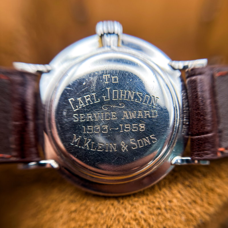 Longines Longines - "10k GOLD-FILLED" [Historic Postwar Engraving] - No reserve price - 520361 - Men - 1958 vintage watch - image 22