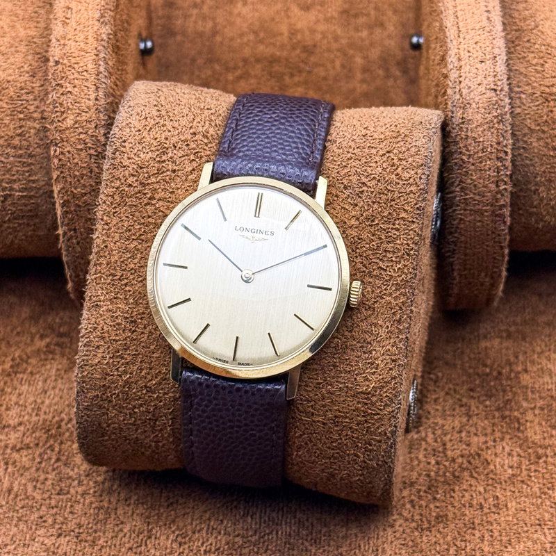 Longines Longines - 'Champagne Brushed' Caliber 6902 - No reserve price - 1087 - Men - 1975 vintage watch - image 11