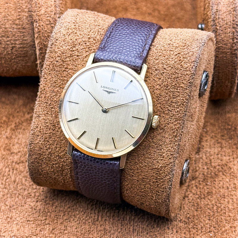 Longines Longines - 'Champagne Brushed' Caliber 6902 - No reserve price - 1087 - Men - 1975 vintage watch - image 13