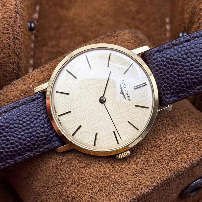 Longines Longines - 'Champagne Brushed' Caliber 6902 - No reserve price - 1087 - Men - 1975 vintage watch - image 31