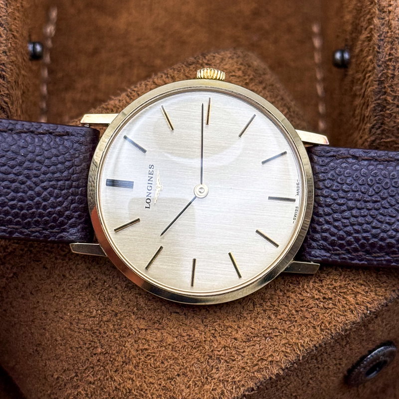 Longines Longines - 'Champagne Brushed' Caliber 6902 - No reserve price - 1087 - Men - 1975 vintage watch - image 33