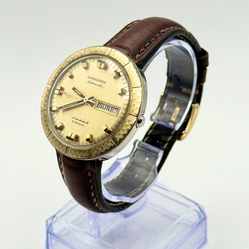 Longines Longines - Admiral [10K GOLD-FILLED] - No Reserve Price - 2949-503 - Men - 1973 vintage watch - image 8