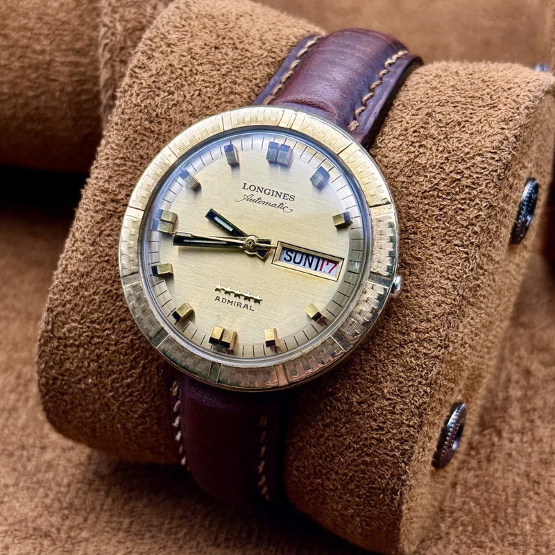 Longines Longines - Admiral [10K GOLD-FILLED] - No Reserve Price - 2949-503 - Men - 1973 vintage watch - image 16