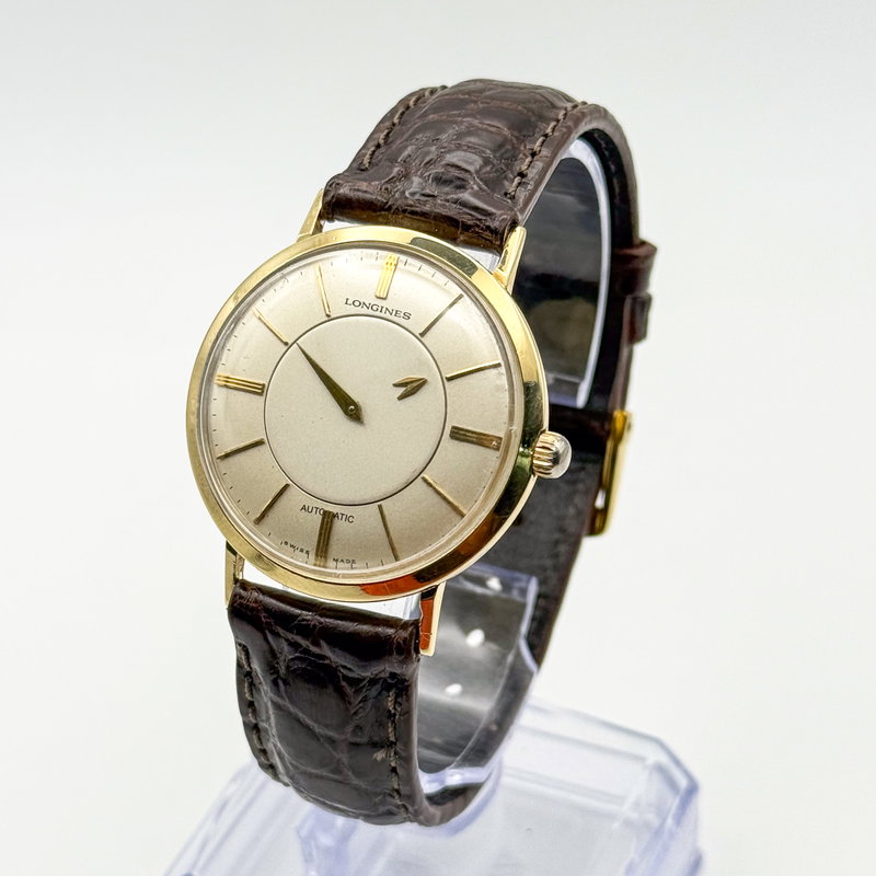 Longines Longines - Admiral "Mystery Dial" [14K GOLD] - 69-162-4-A - Men - 1955 vintage watch - image 6