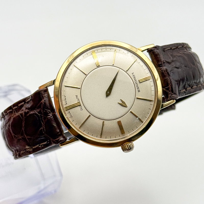 Longines Longines - Admiral "Mystery Dial" [14K GOLD] - 69-162-4-A - Men - 1955 vintage watch - image 15
