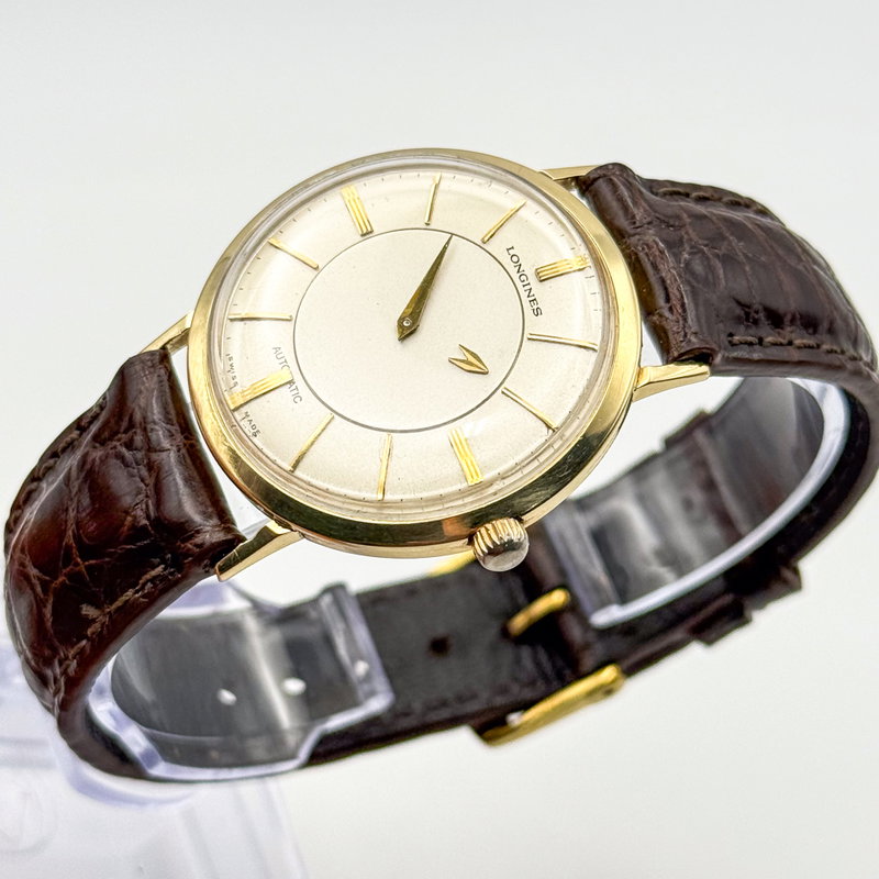 Longines Longines - Admiral "Mystery Dial" [14K GOLD] - 69-162-4-A - Men - 1955 vintage watch - image 16