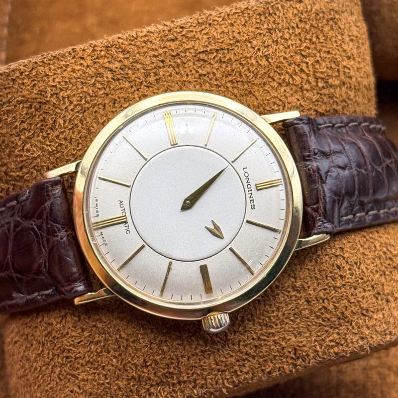 Longines Longines - Admiral "Mystery Dial" [14K GOLD] - 69-162-4-A - Men - 1955 vintage watch - image 21