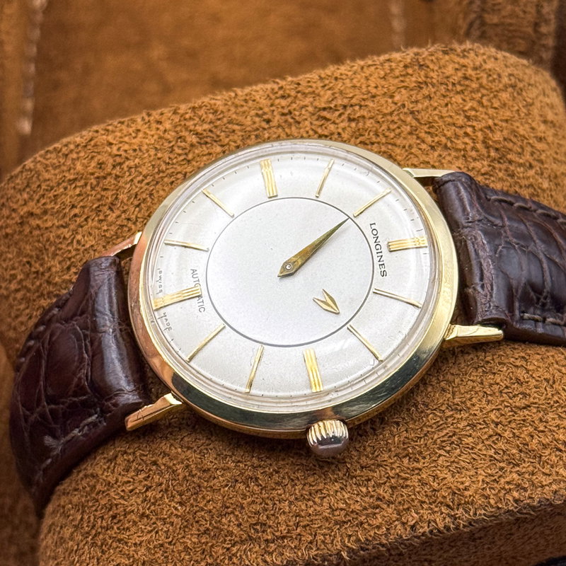 Longines Longines - Admiral "Mystery Dial" [14K GOLD] - 69-162-4-A - Men - 1955 vintage watch - image 22