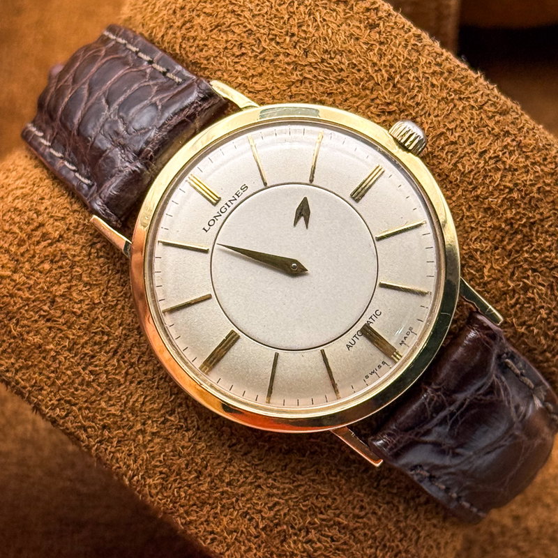 Longines Longines - Admiral "Mystery Dial" [14K GOLD] - 69-162-4-A - Men - 1955 vintage watch - image 25