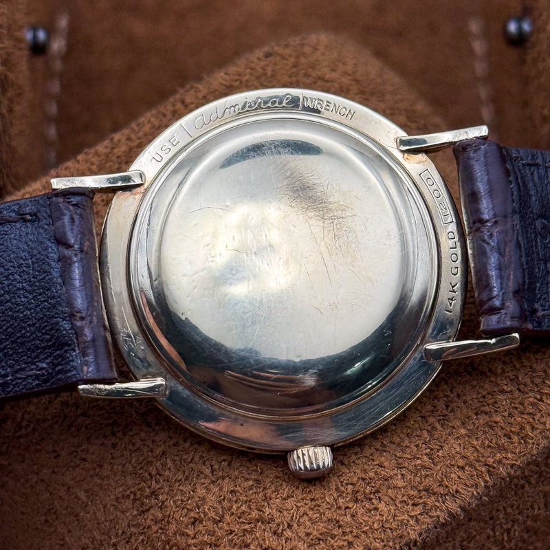 Longines Longines - Admiral "Mystery Dial" [14K GOLD] - 69-162-4-A - Men - 1955 vintage watch - image 30