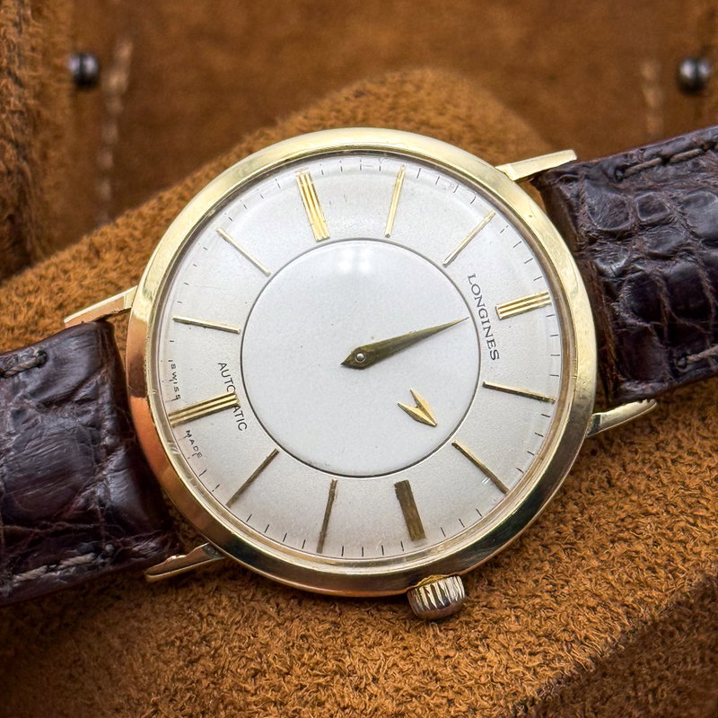 Longines Longines - Admiral "Mystery Dial" [14K GOLD] - 69-162-4-A - Men - 1955 vintage watch - image 31