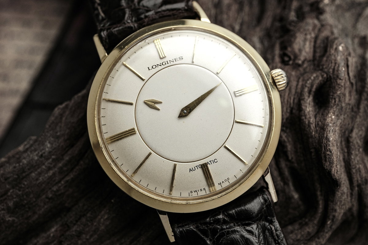 Longines Longines - Admiral "Mystery Dial" [14K GOLD] - 69-162-4-A - Men - 1955 vintage watch - image 2