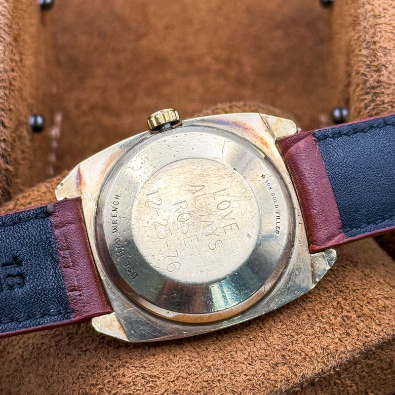 Longines Longines - Admiral Five Star "10k-GOLD FILLED" [Historic Engraving] - No reserve price - 2946-507 - Men - 1973 vintage watch - image 25