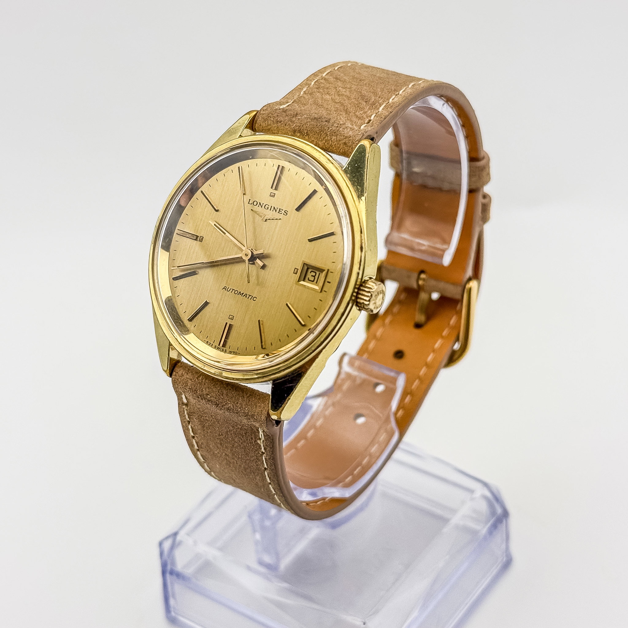 Longines - "Serviced" Automatic - Ingen mindstepris - 1570 - Men - 1977