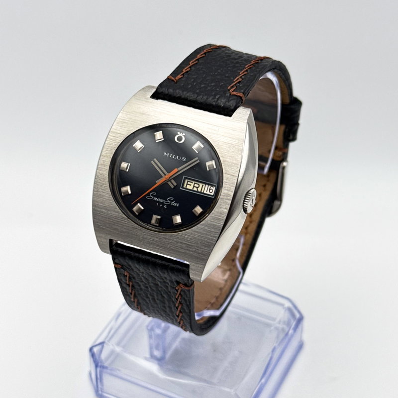 Milus Milus - Snow Star - No reserve price - Automatic - Men - 1970-1979 vintage watch - image 1