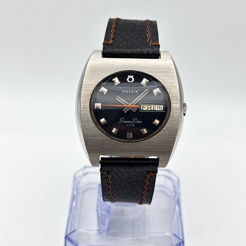Milus Milus - Snow Star - No reserve price - Automatic - Men - 1970-1979 vintage watch - image 3