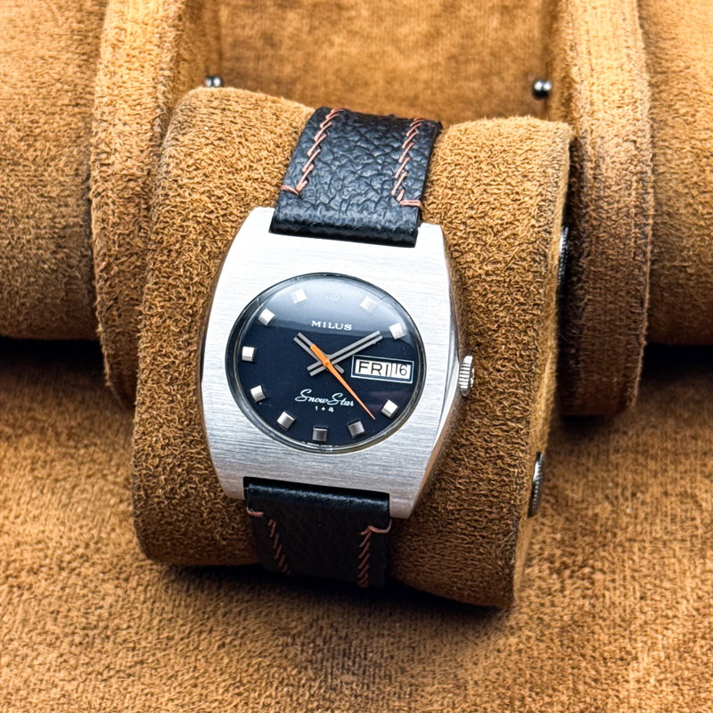 Milus Milus - Snow Star - No reserve price - Automatic - Men - 1970-1979 vintage watch - image 10
