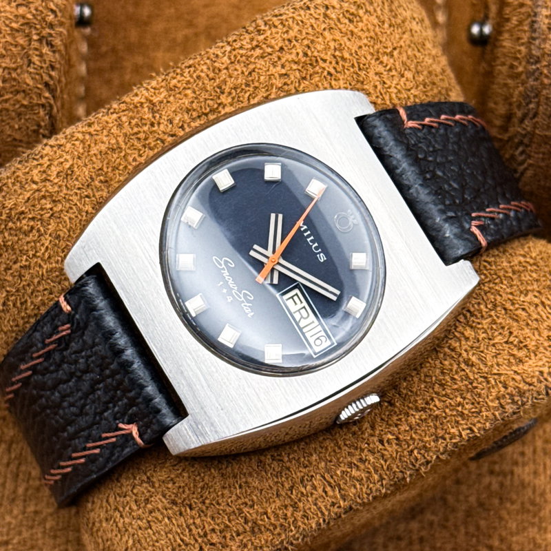 Milus Milus - Snow Star - No reserve price - Automatic - Men - 1970-1979 vintage watch - image 13