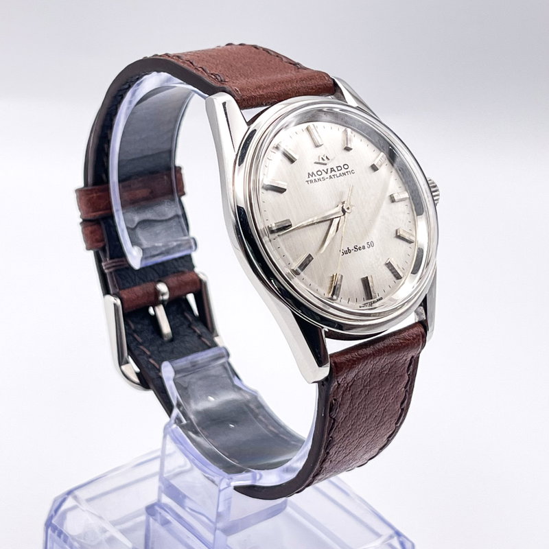 Movado Movado - Trans-Atlantic "Sub-Sea 50" - No Reserve Price - J13091 - Men - 1960-1969 vintage watch - image 5