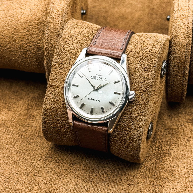 Movado Movado - Trans-Atlantic "Sub-Sea 50" - No Reserve Price - J13091 - Men - 1960-1969 vintage watch - image 10